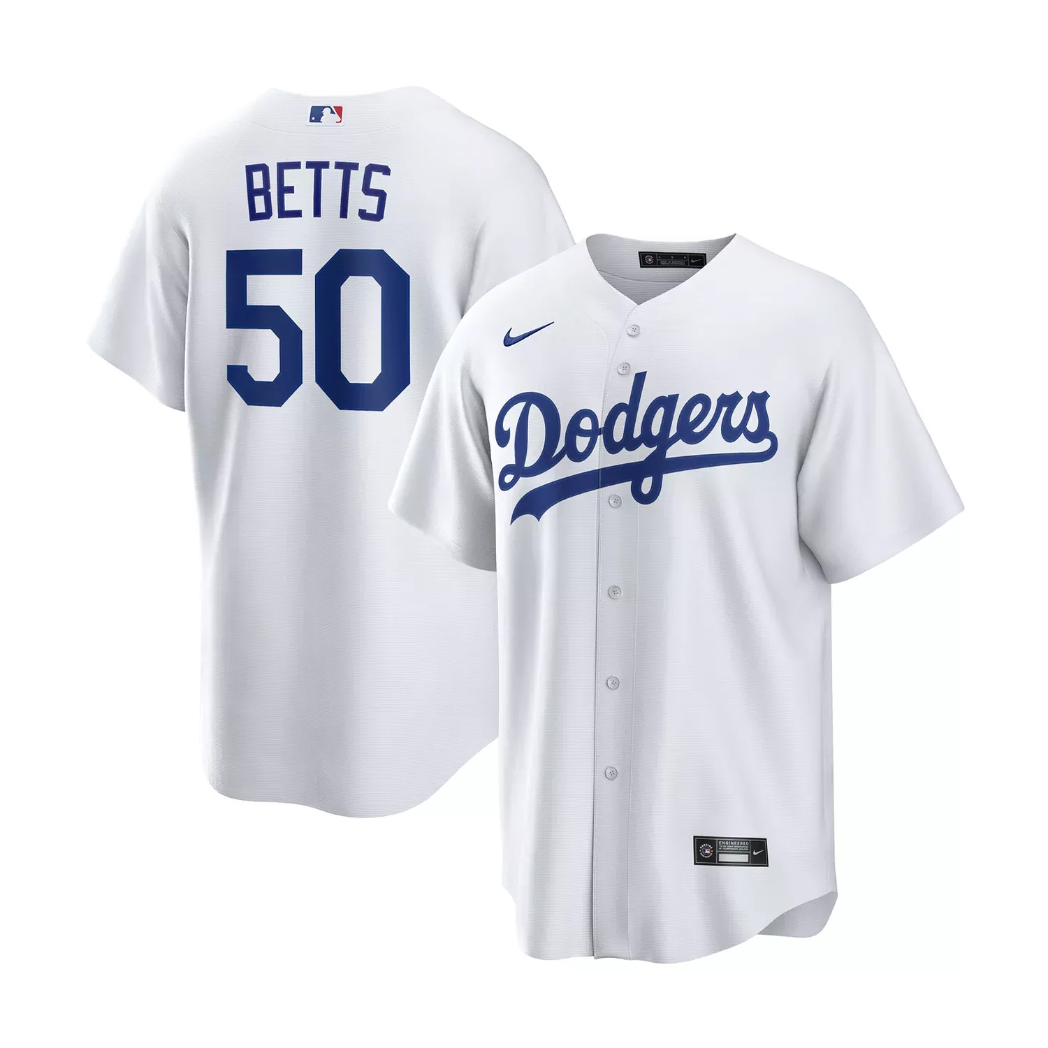 2026 Dodgers Replica Betts Home Jersey - Mens