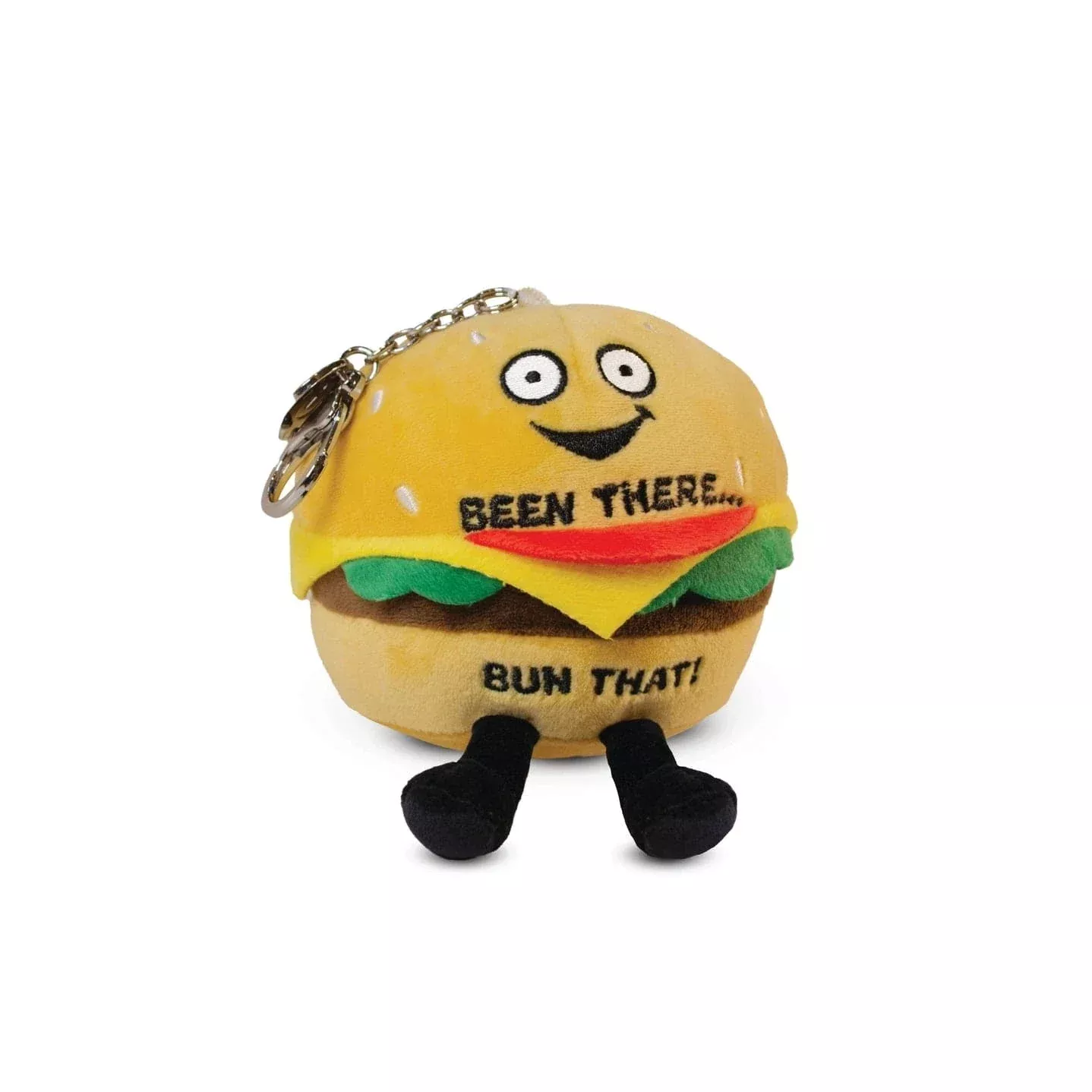 "Been There, Bun That" Burger Plush Bag Charm