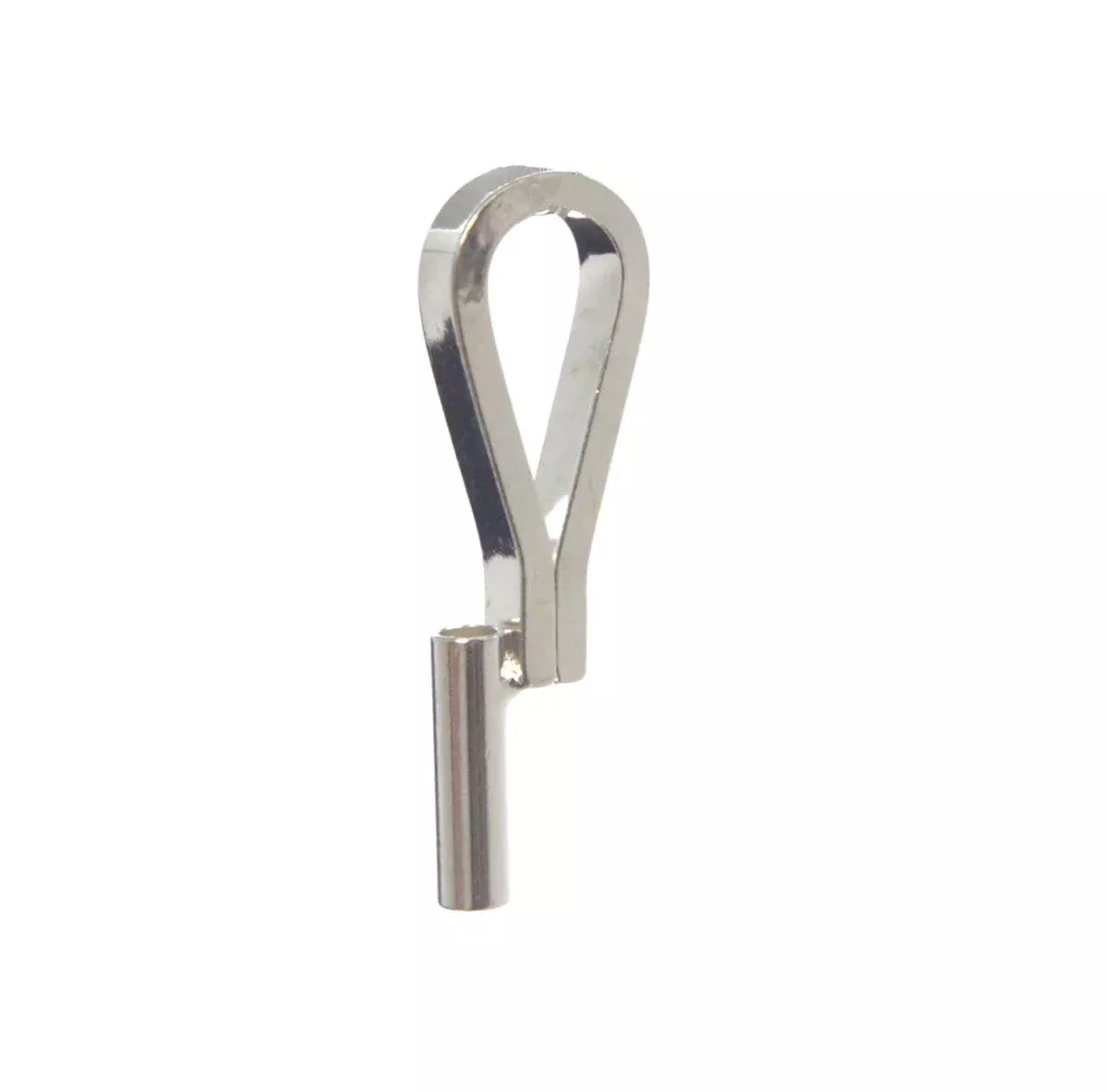 Brooch Converter Vertical Silver