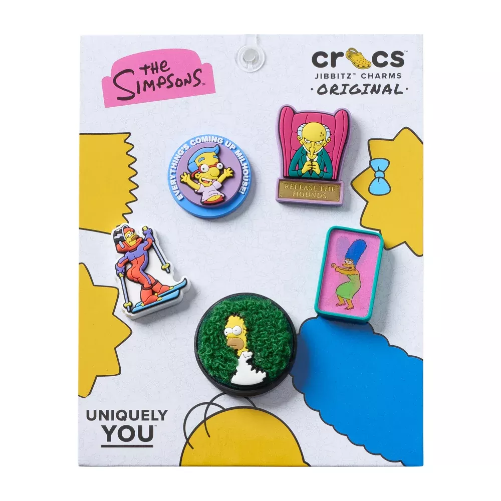 "Crocs x The Simpsons" The Simpsons Meme 5 Pack Jibbitz