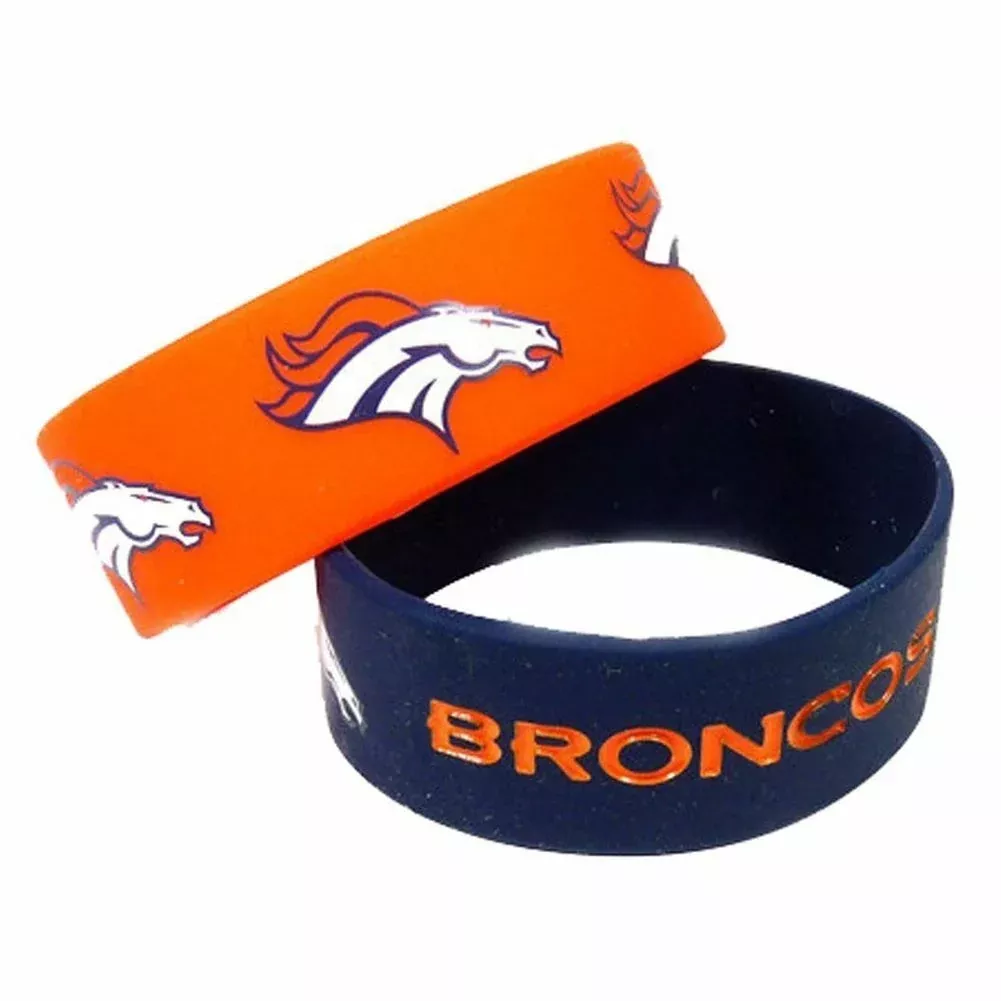 Denver Broncos Bracelets (2 Pack)