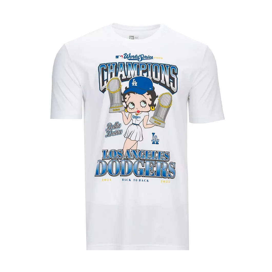 Dodgers WS x Betty x Bella Crew Neck Tee - Womens