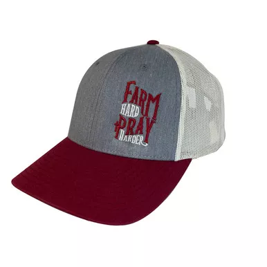 "Farm Hard, Pray Harder" Hat