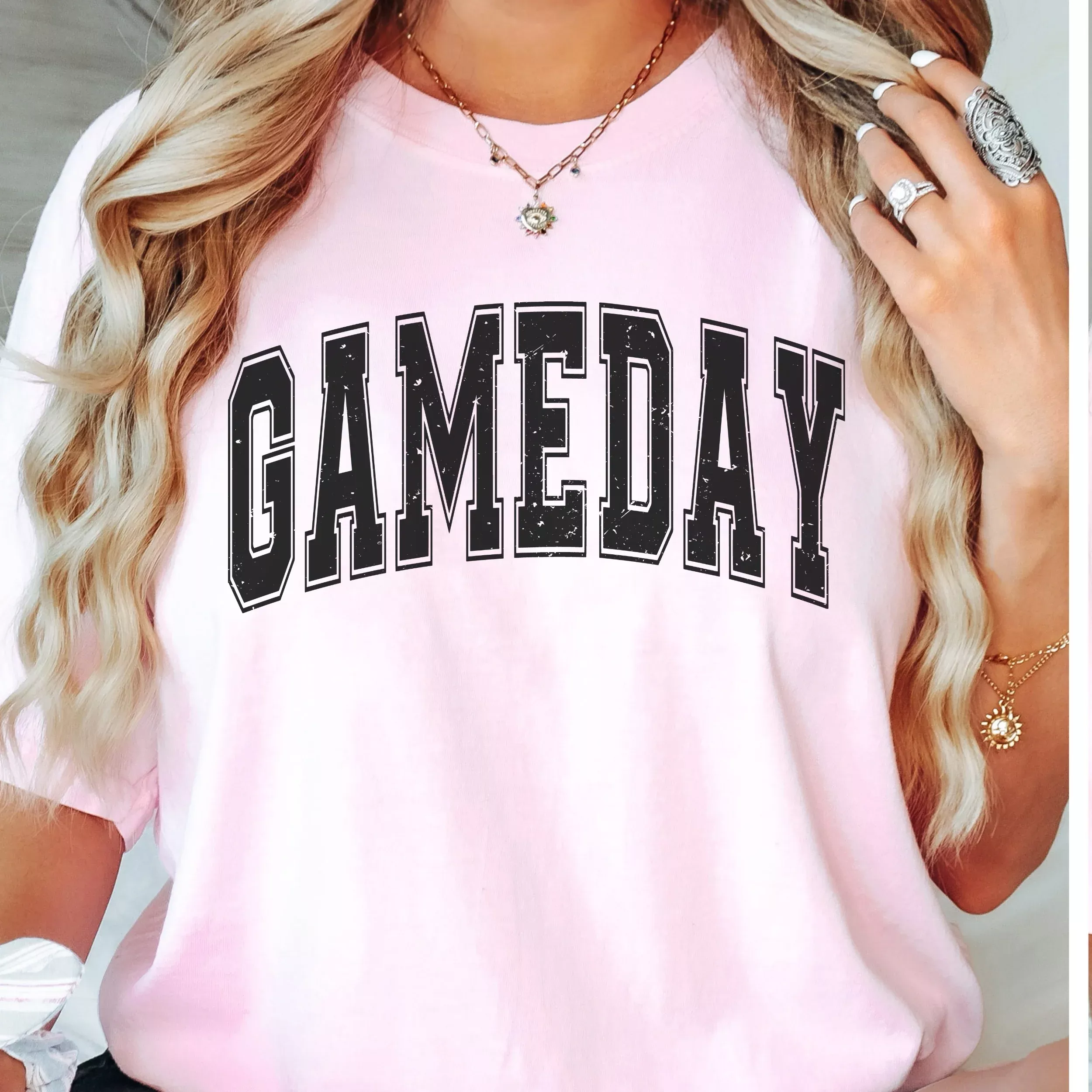 Game Day Pink Out Comfort Colors Tshirts