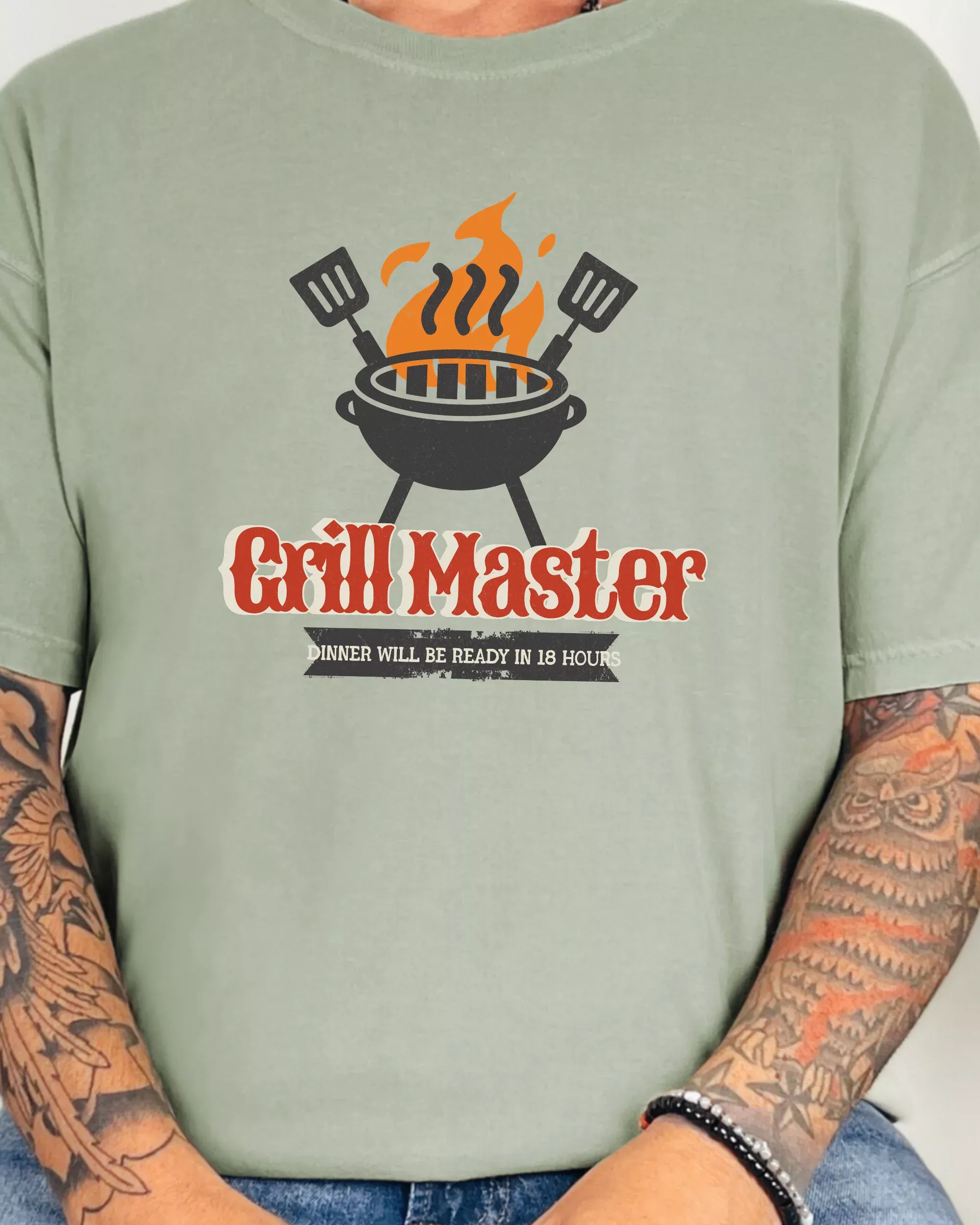 Grill Master Shirt, Comfort Colors Dad Shirt, Funny Father’s Day Gift, BBQ Dad T-Shirt, Grill Dad Tee, Cookout Shirt, Gift for Dad