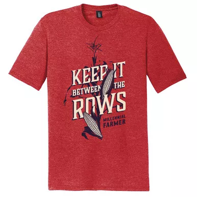 "Keep It Between The Rows" Tee