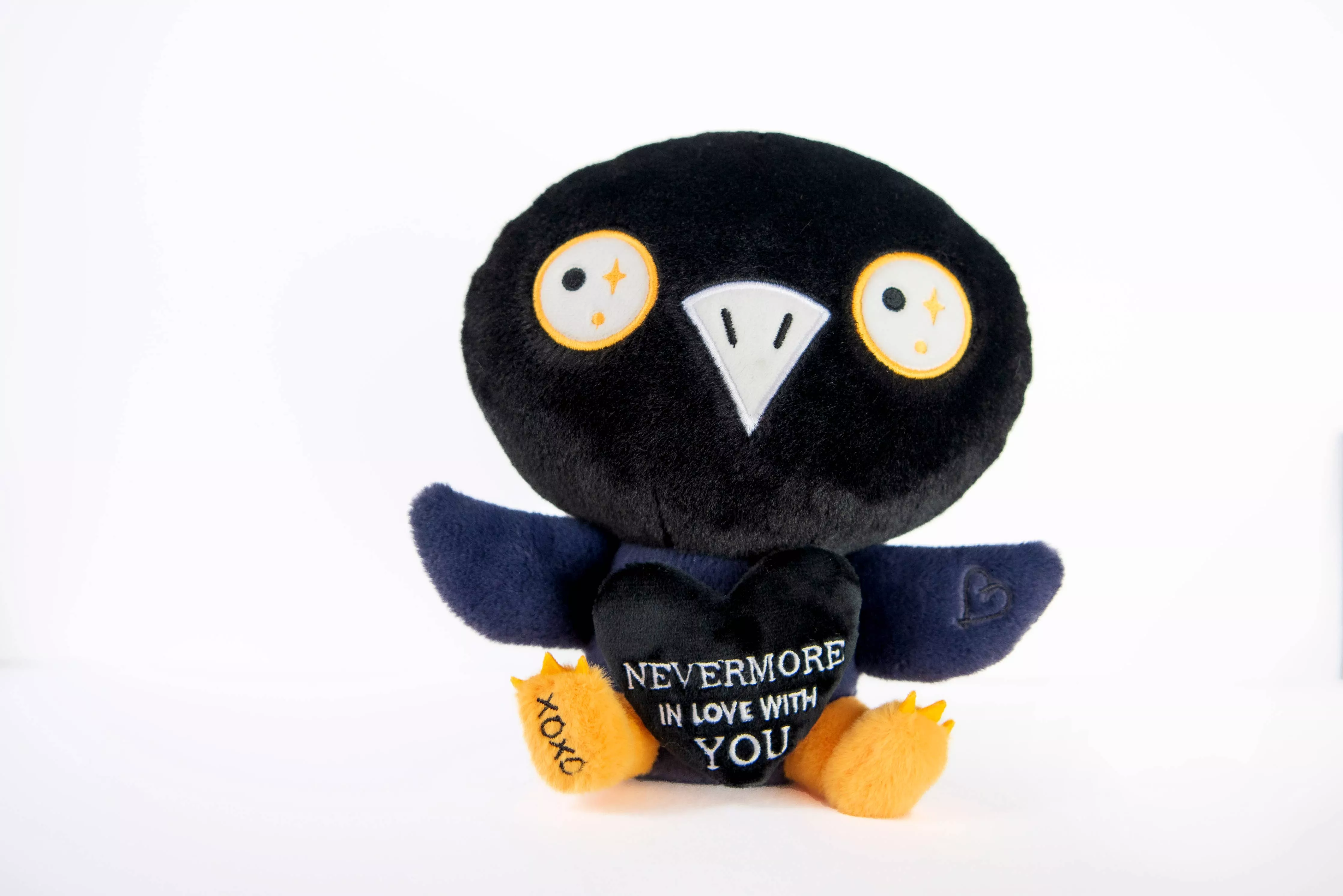 "Nevermore in Love With You" Raven Plush