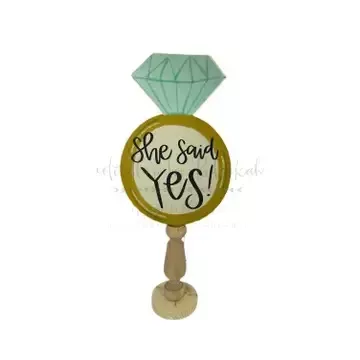 She Said Yes! Topper