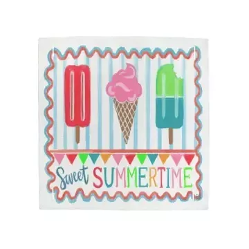 “Sweet Summertime” Popsicles Square Pillow Swap