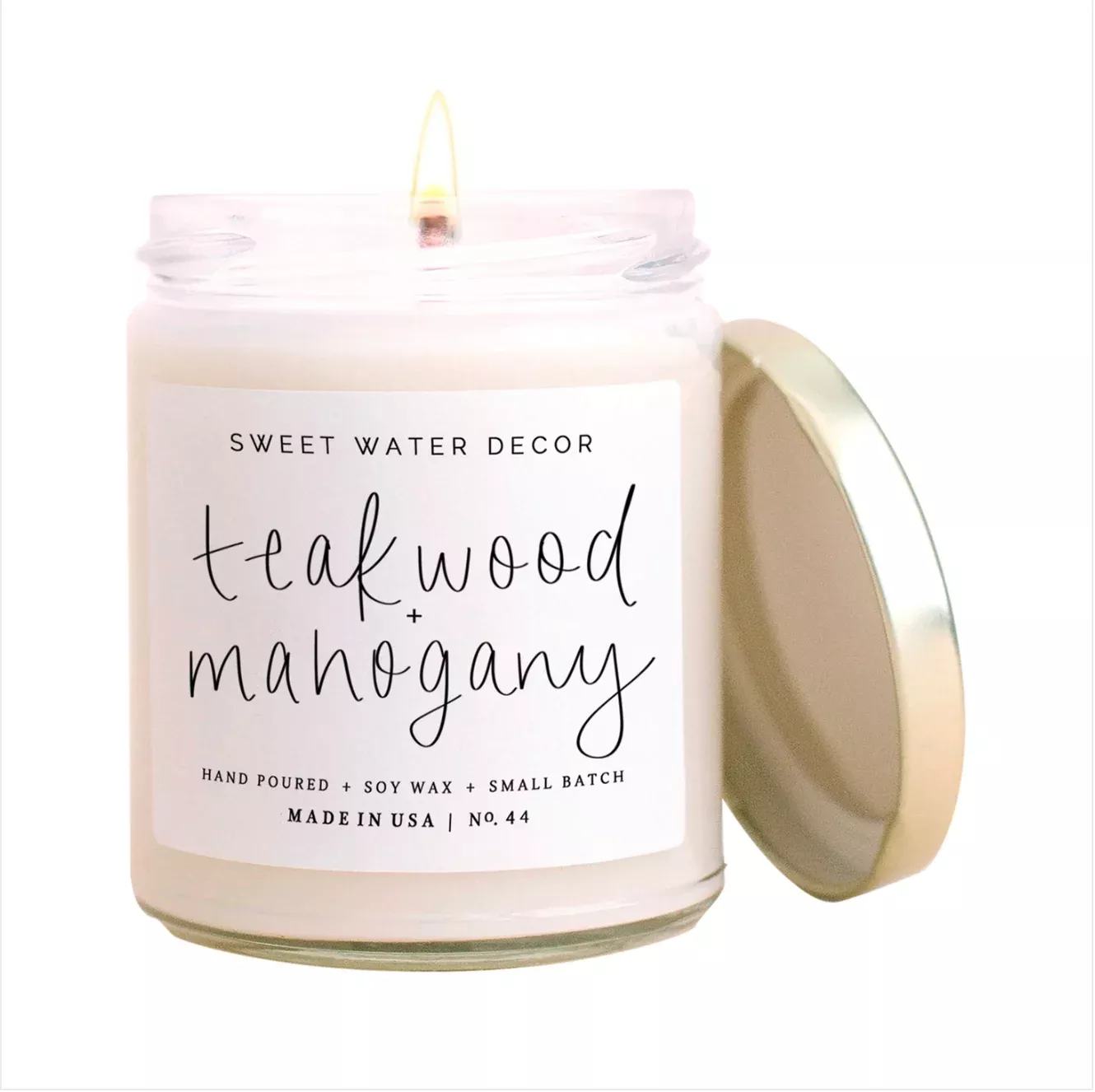 Teakwood Mahogany Candle