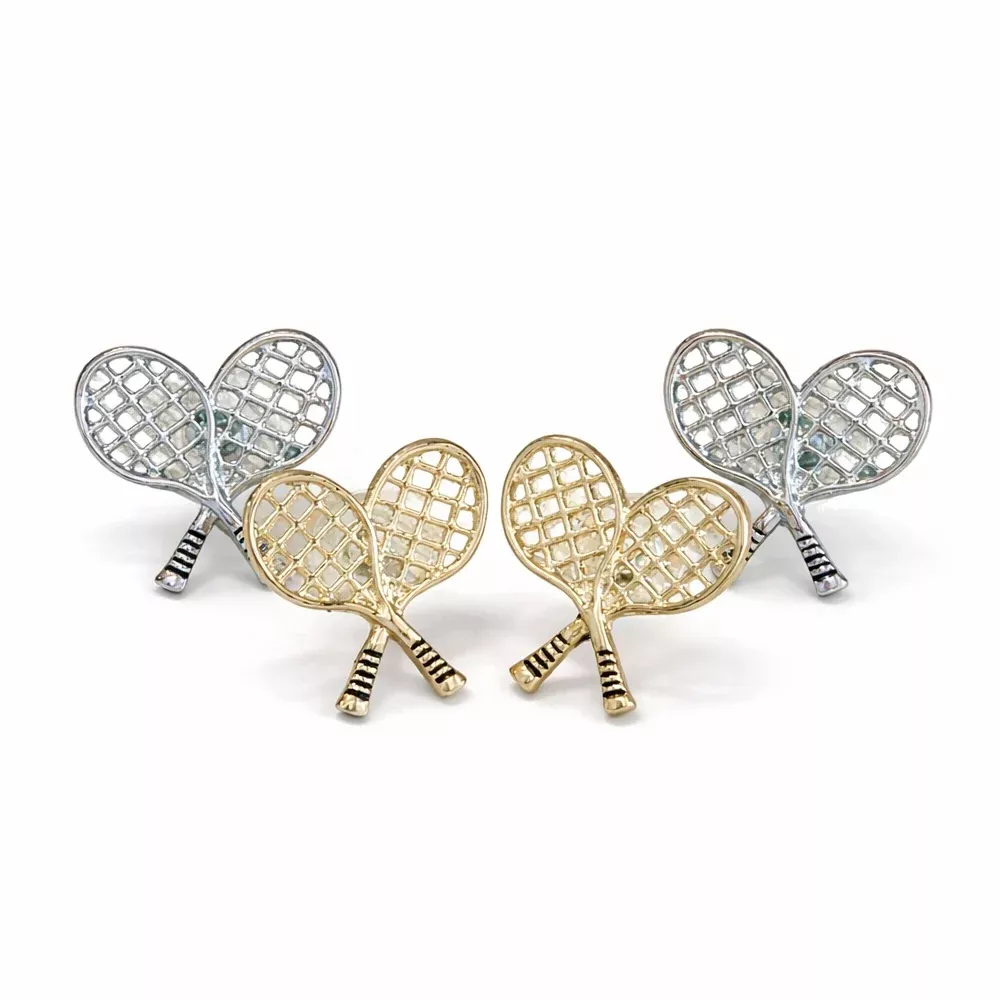 Tennis Racket Stud Earrings~Sale