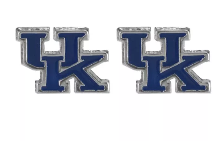 Univeristy of Kentycky - Kentucky Wildcats - Logo Stud Earrings