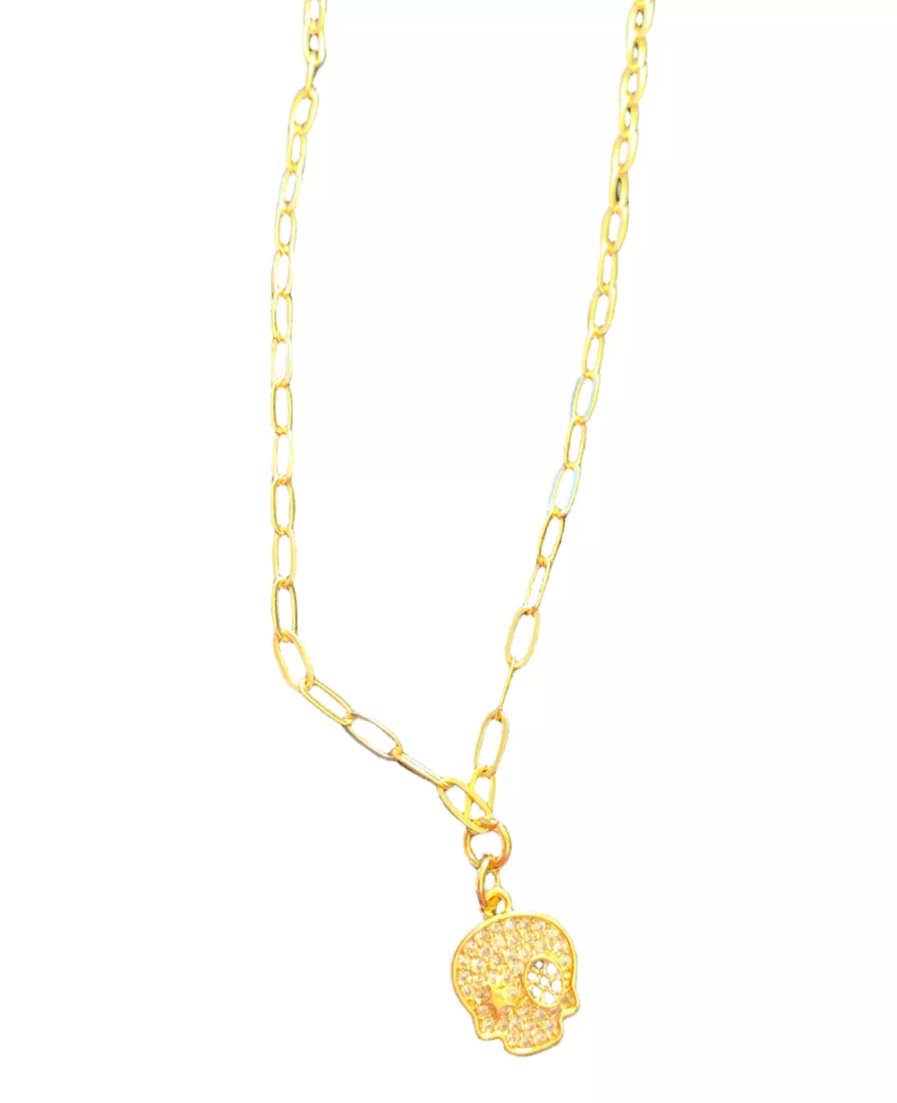 Wink Skull Necklace