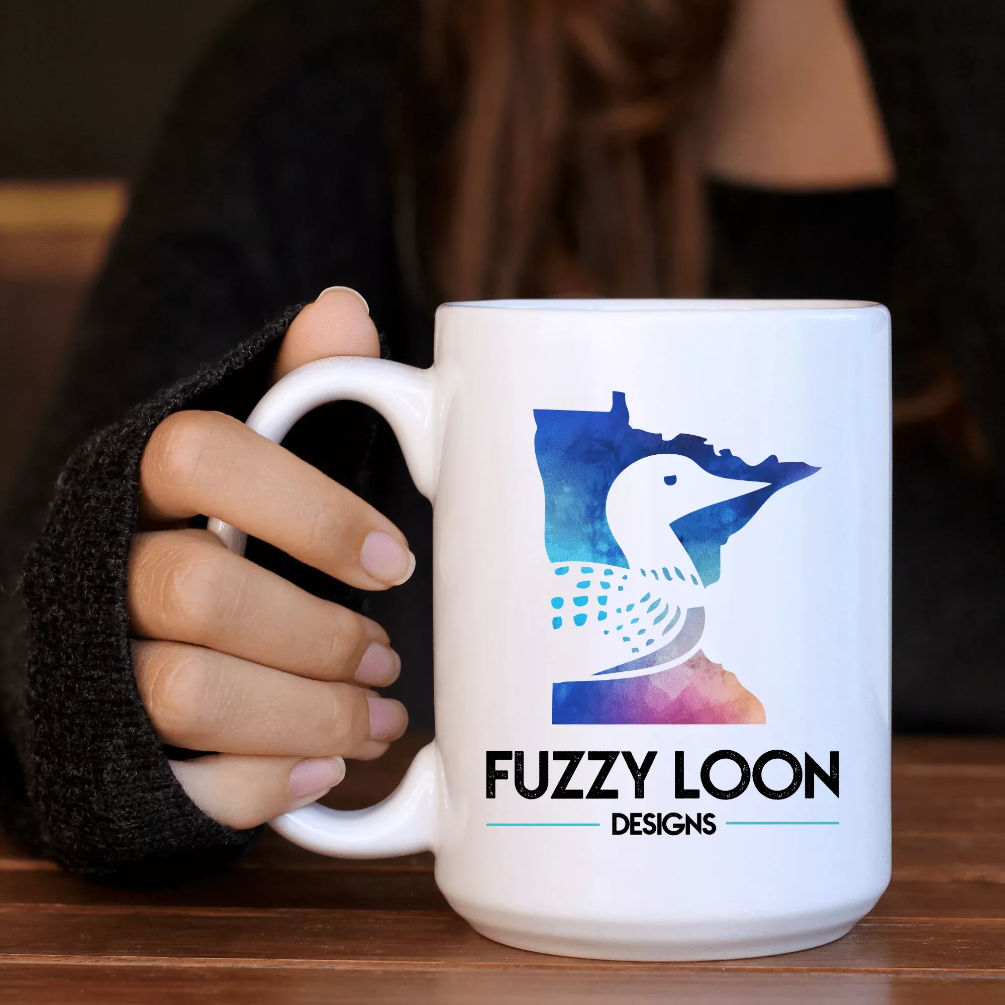 Your Logo/Image 15oz Ceramic Mug (Upload Your Image)