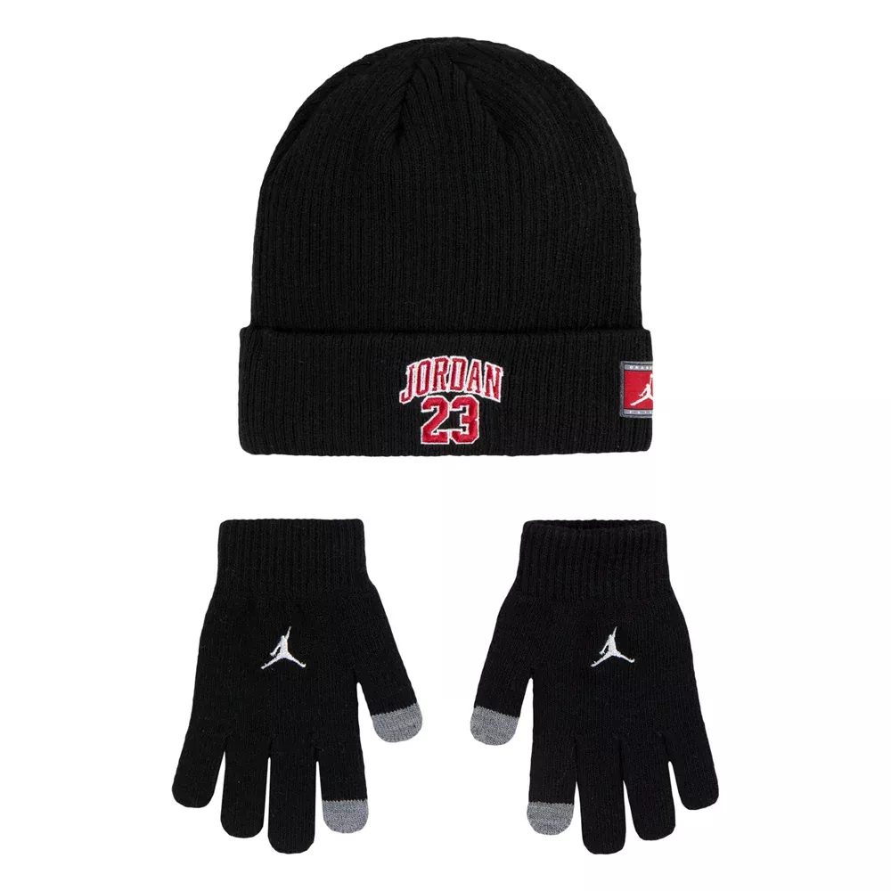 Youth Jordan 23 Jersey Beanie & Glove Set