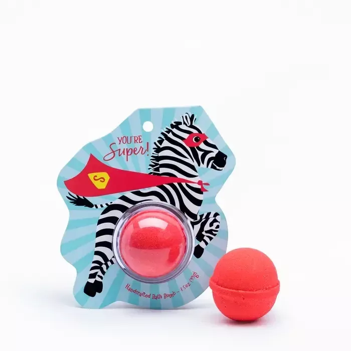 Zebra You’re Super! Character Bath Bomb