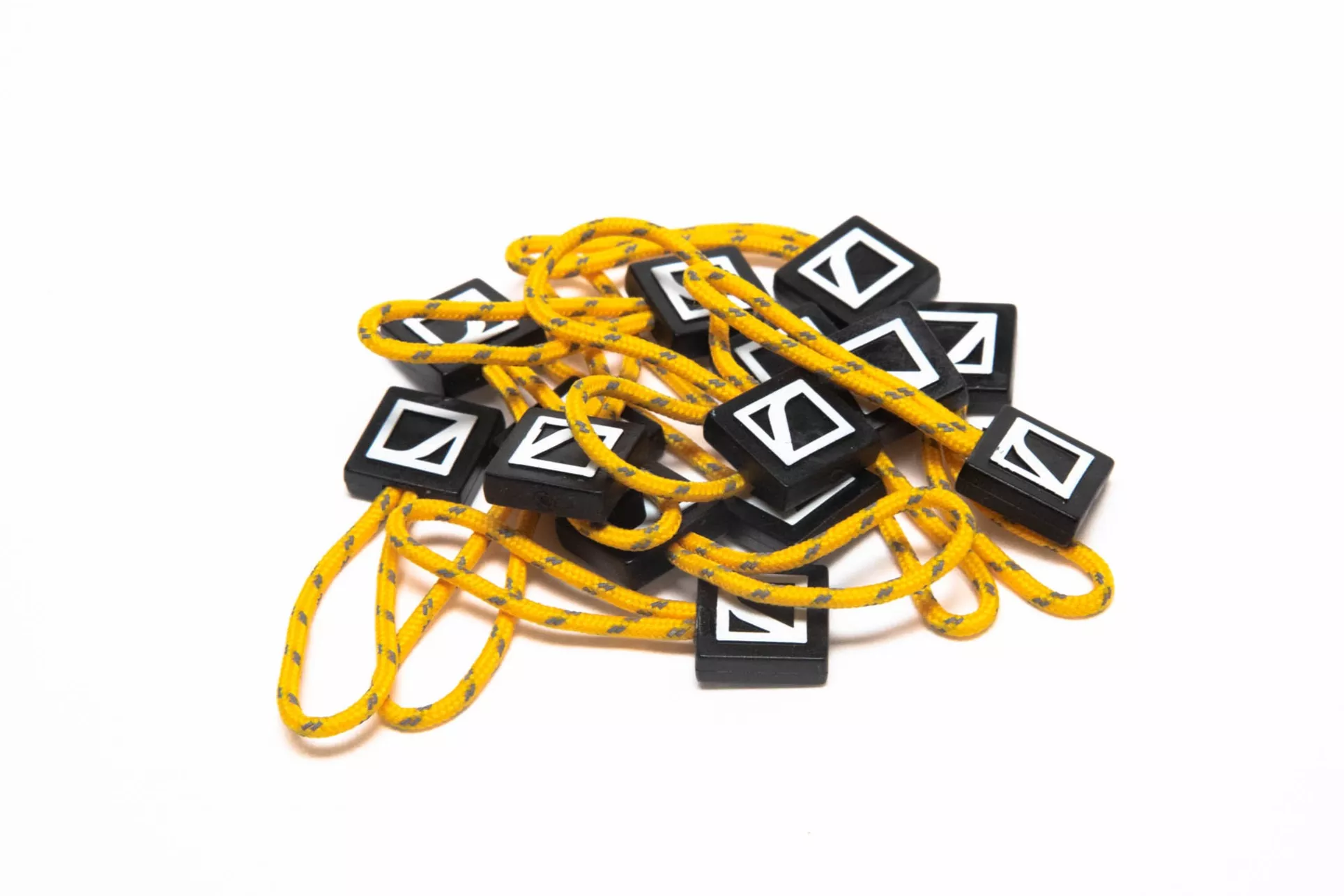 Zipper pulls -Sunset Yellow