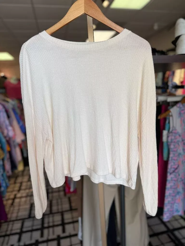 ZSupply-Daydream Silky Rib Long Sleeve Top